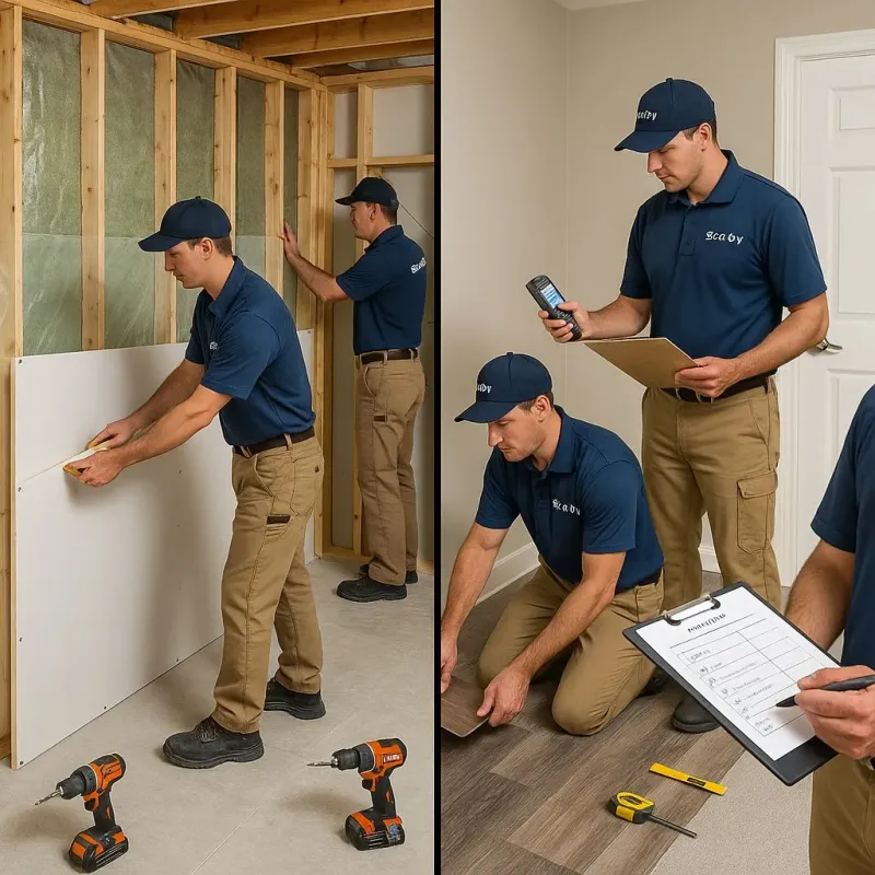Repairs and Reconstruction process in Breckenridge, MI